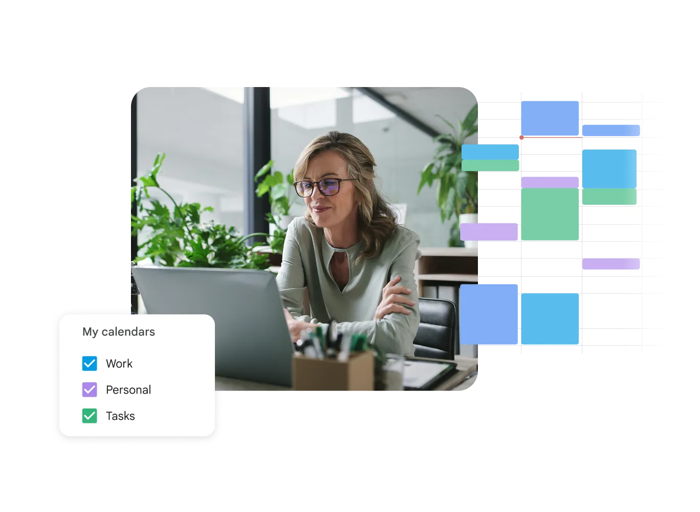 Calendar integrating with video calls