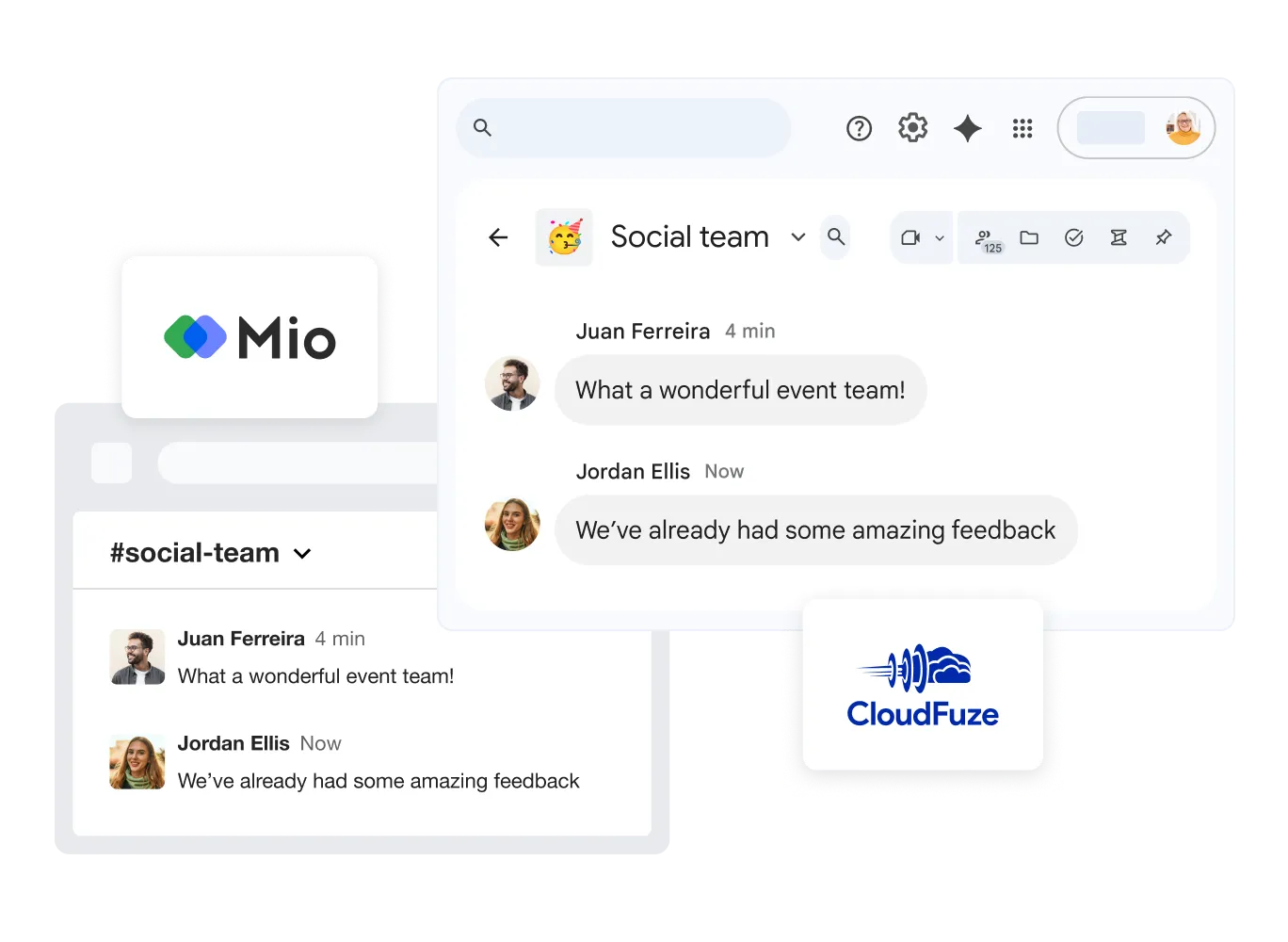 Team chat window