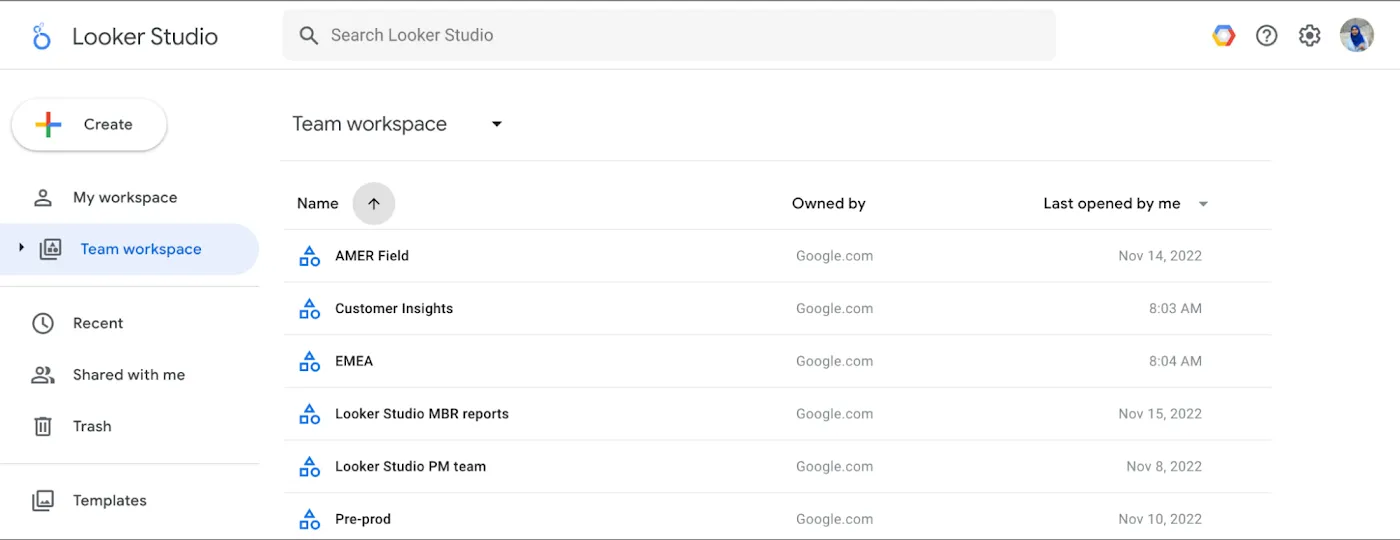 Automated email reporting